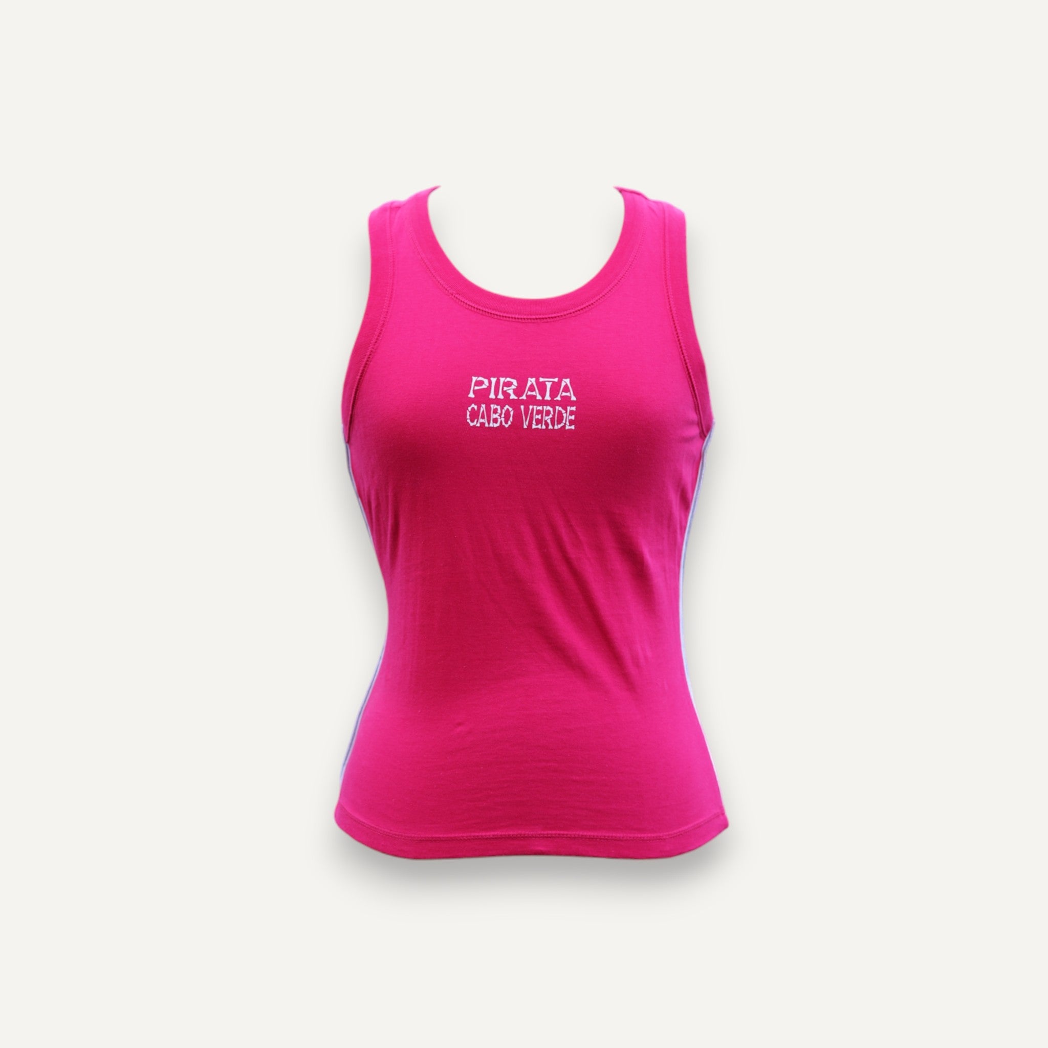 Vintage y2k Hot Pink Tank Top1