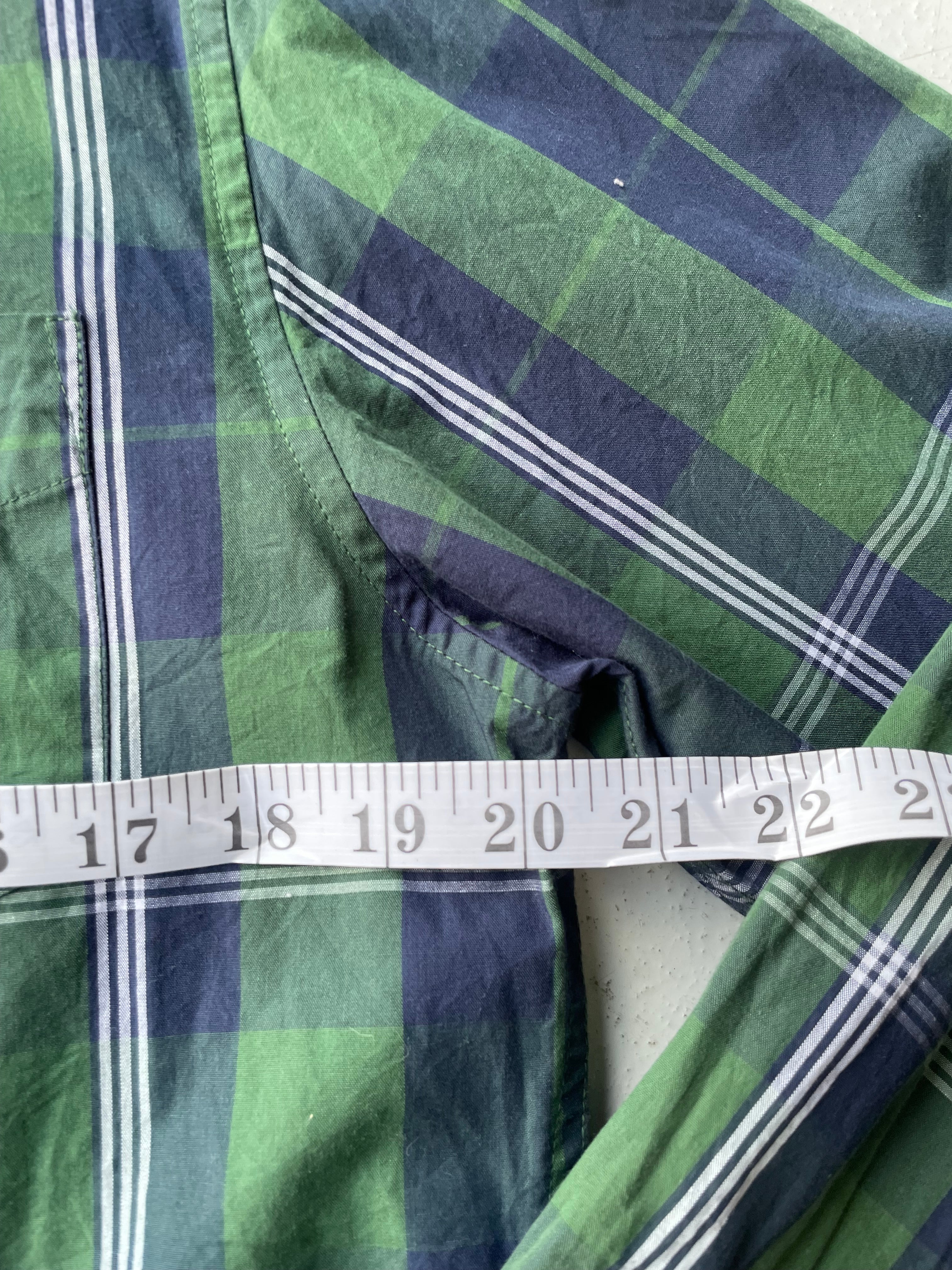 Tommy Hilfiger Khaki and Navy Tartan Shirt