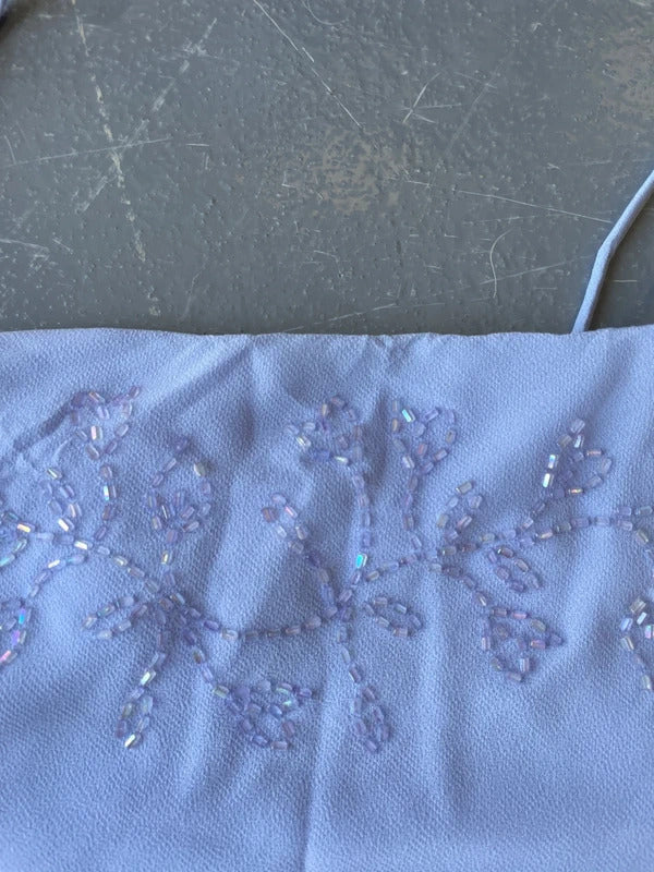 y2k pale blue beaded cami