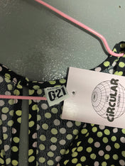 Black Print Maxi Dress