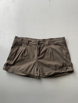 Y2k Brown Cargo Shorts
