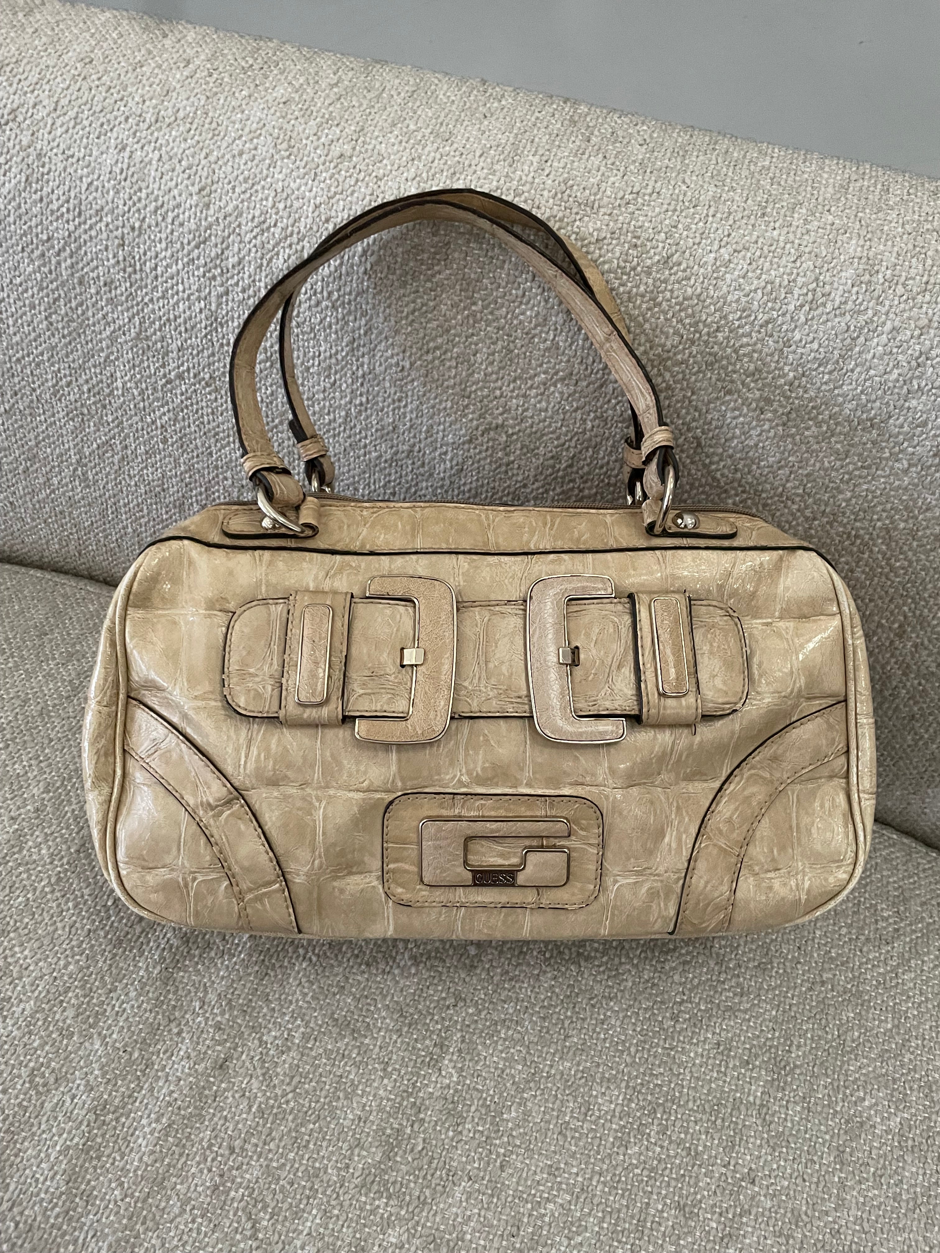Vintage guess bag cream