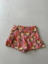 Zara Floral Mini Skort