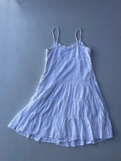 White Cotton Maxi Dress