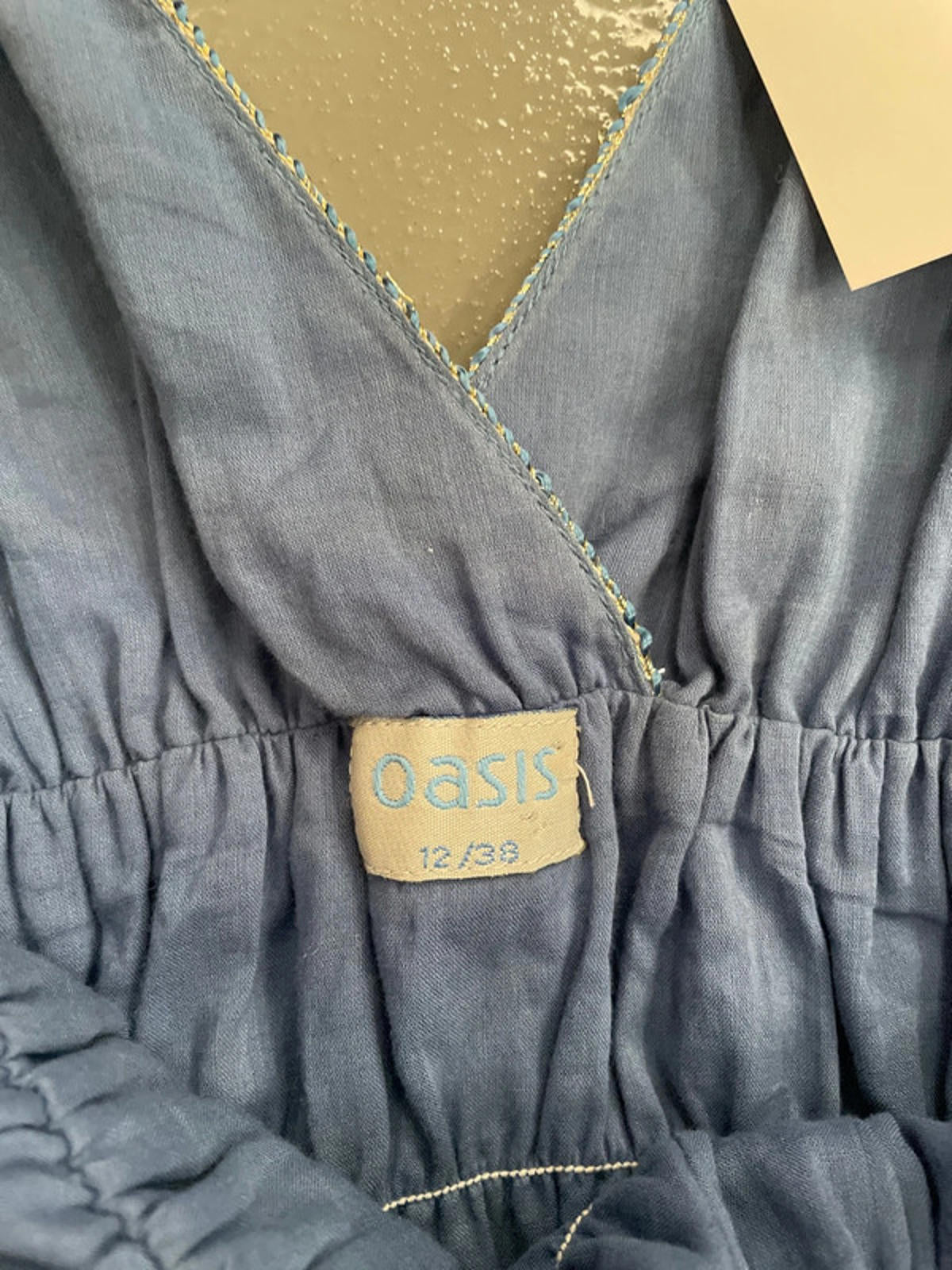Vintage y2k blue oasis cami