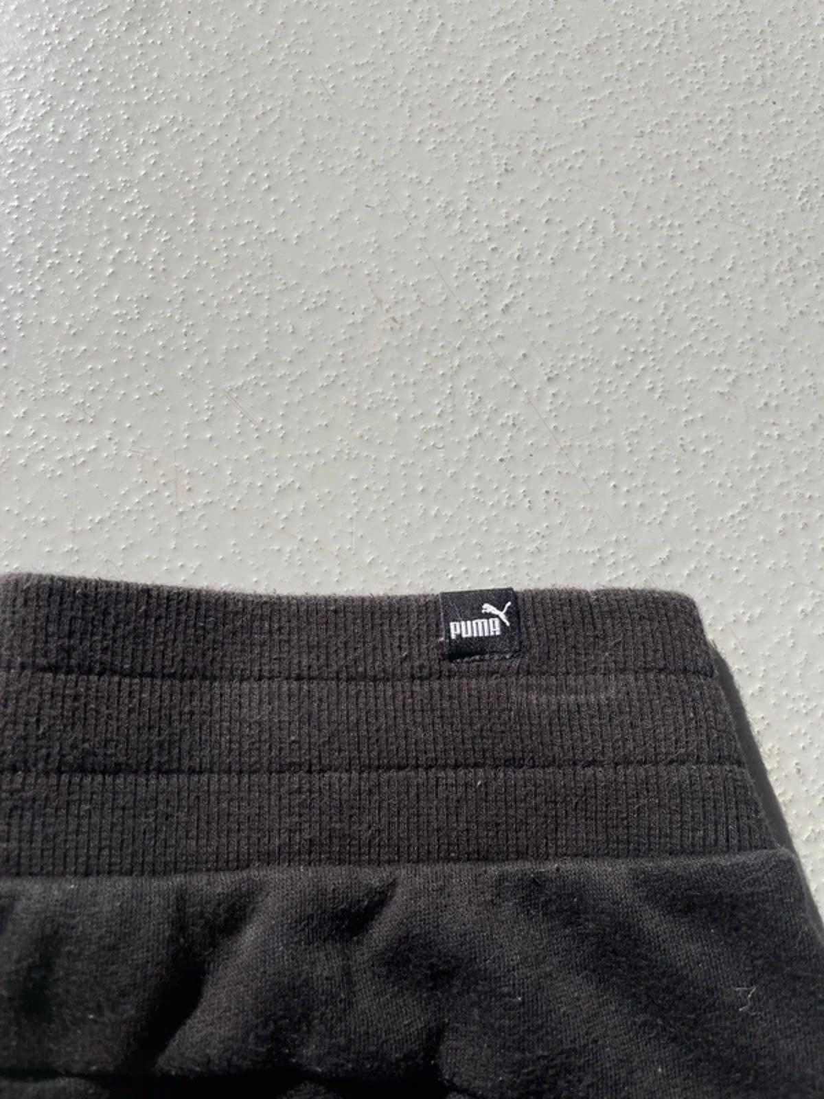 Black Puma Short Shorts