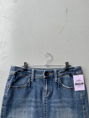 Vintage Y2K Promod Denim Midi Skirt