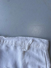 Vintage y2k 00s Soulcal white linen wide leg trousers