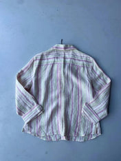Jaeger stripped linen shirt
