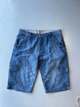 Denim baggy jorts