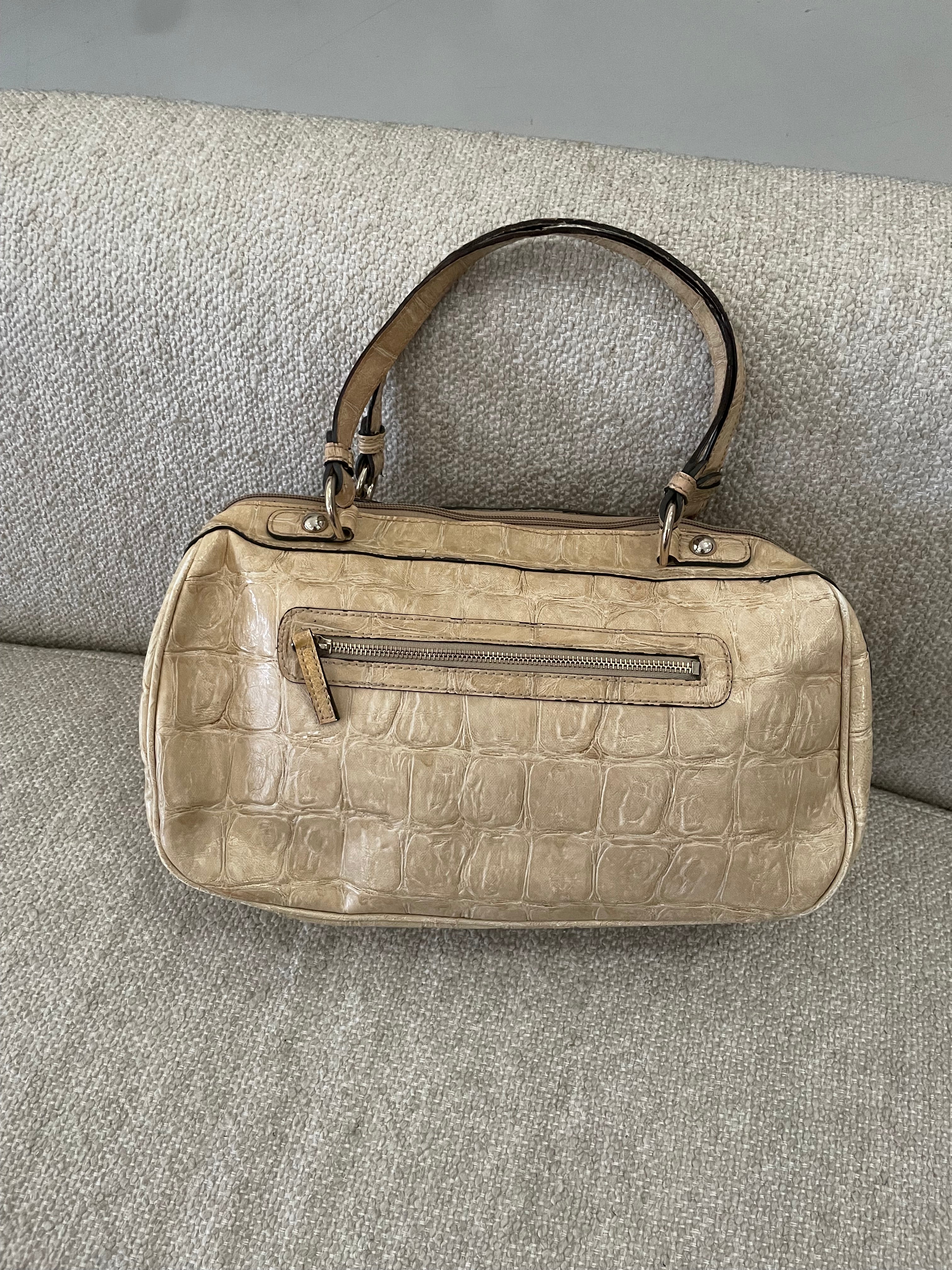 Vintage guess bag cream