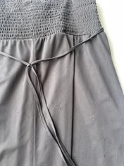 Vintage Y2K black floaty dress with rose