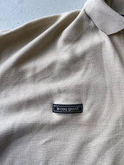 Vintage 90s beige le coq sportif polo shirt