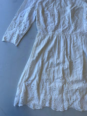 Falmers heritage white broderie lace summer dress