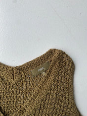 Next khaki crochet cami