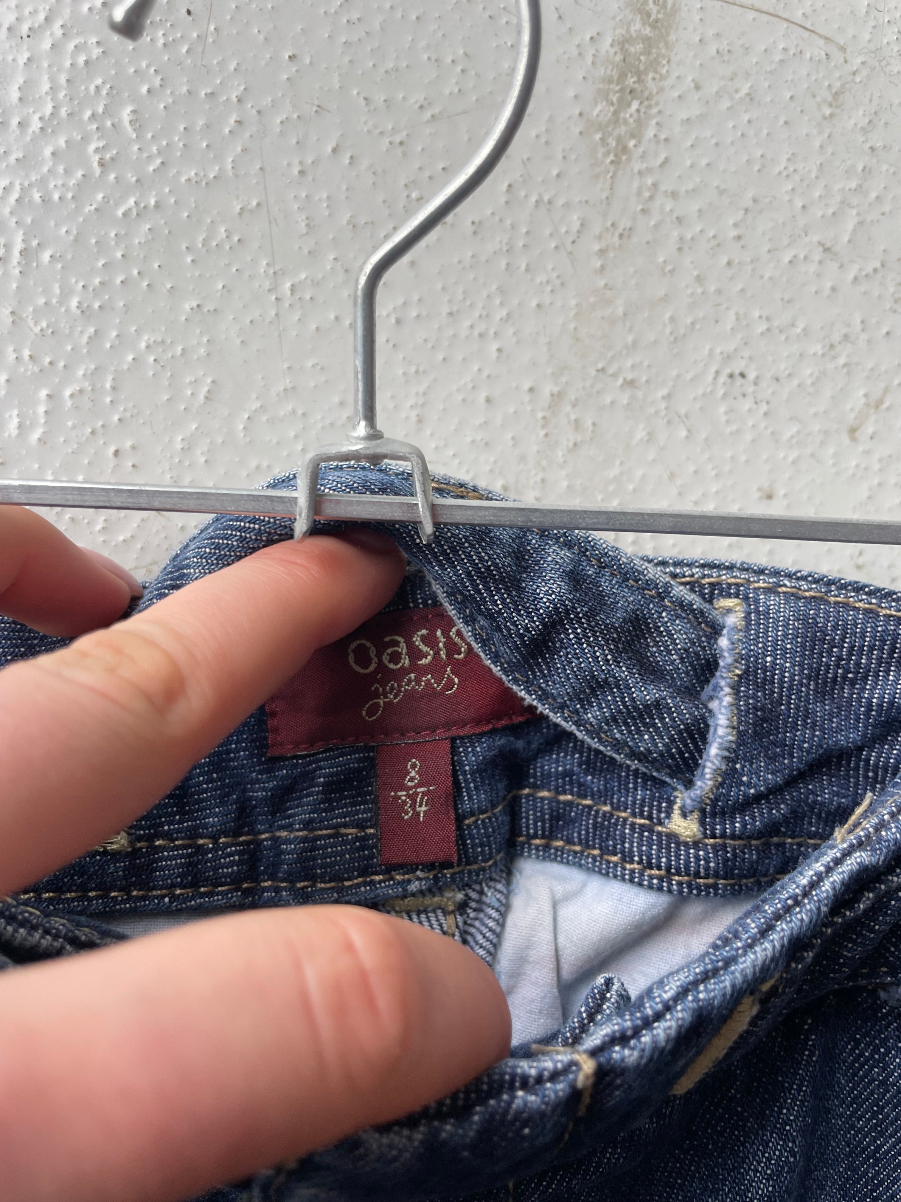 Vintage y2k Low Rise Denim Capris