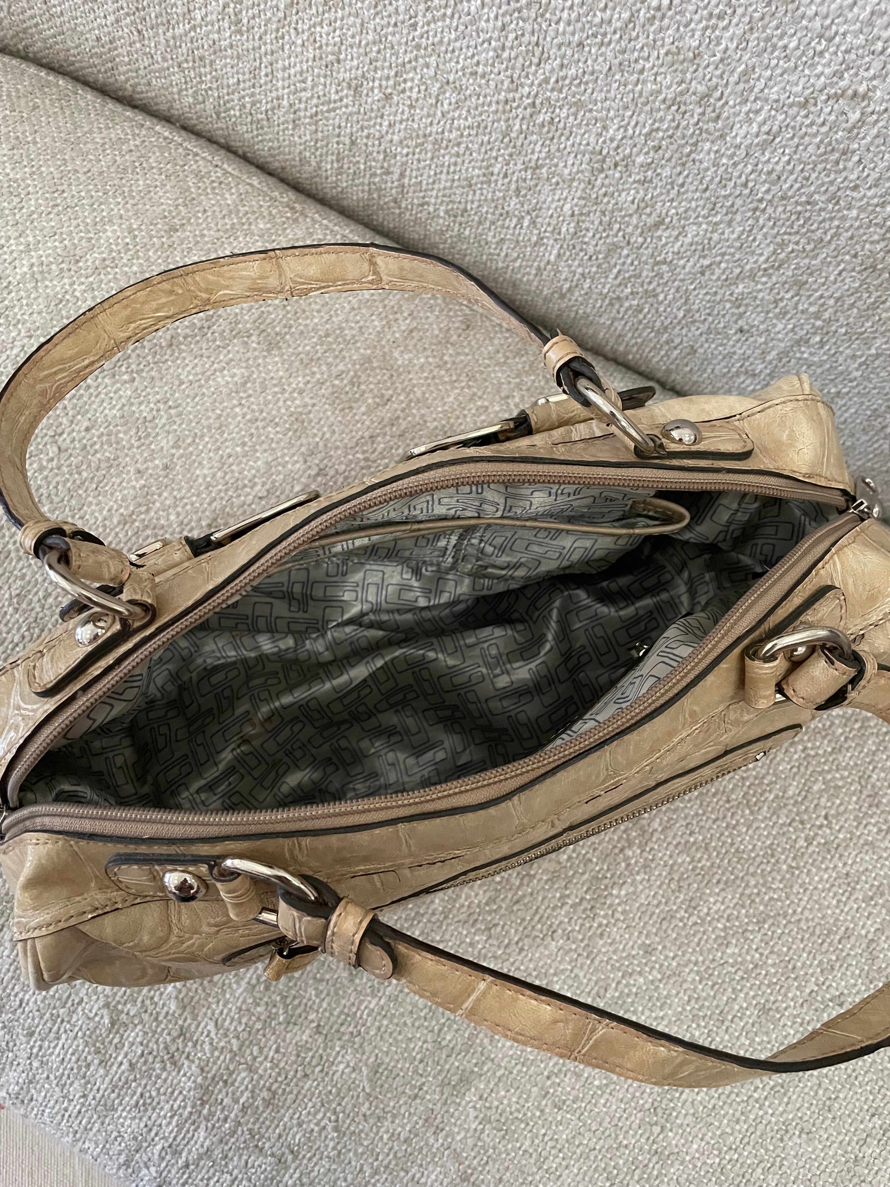 Vintage guess bag cream
