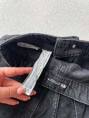 Black Denim Zara Shorts