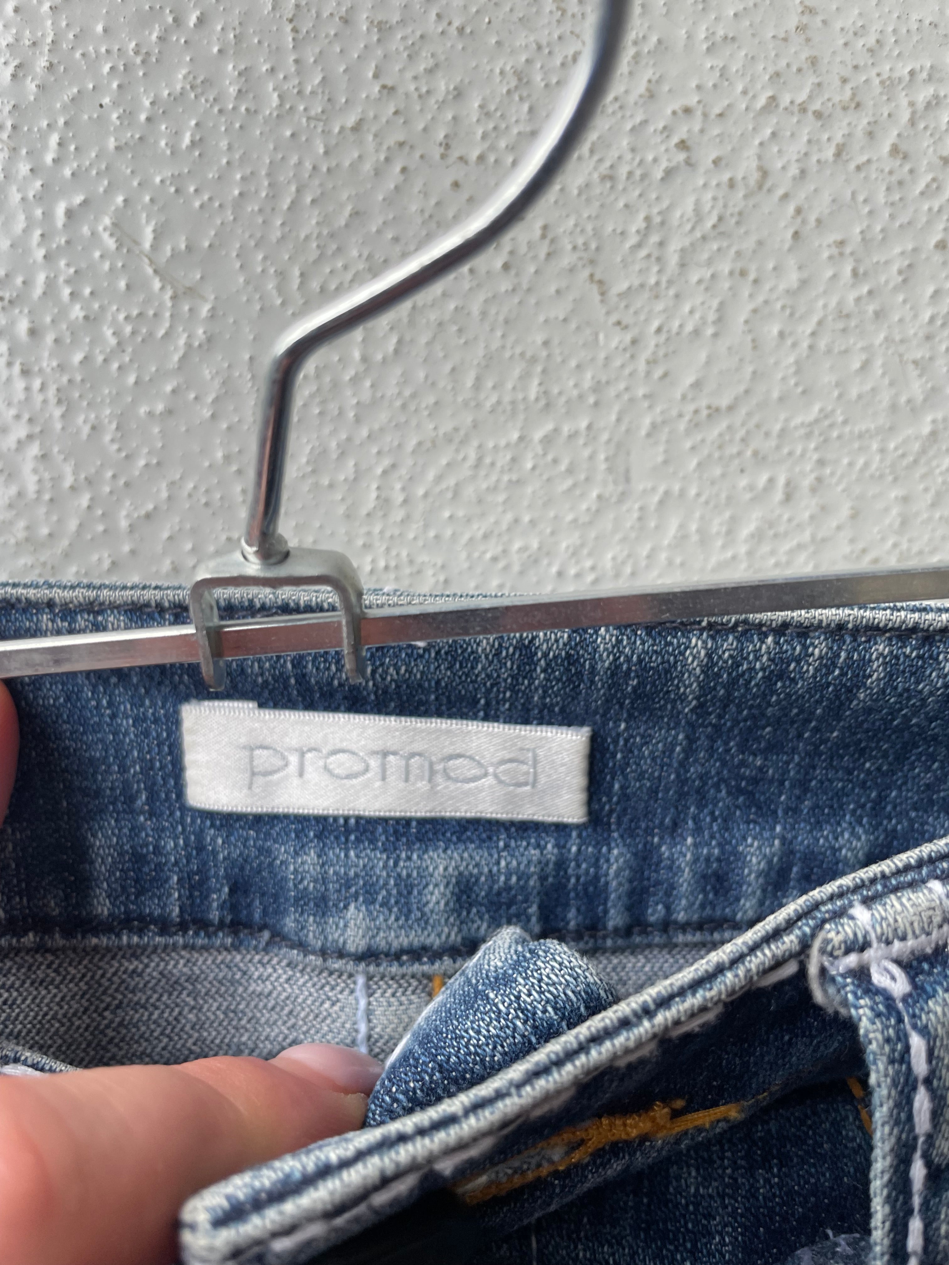 Vintage Y2K Promod Denim Midi Skirt