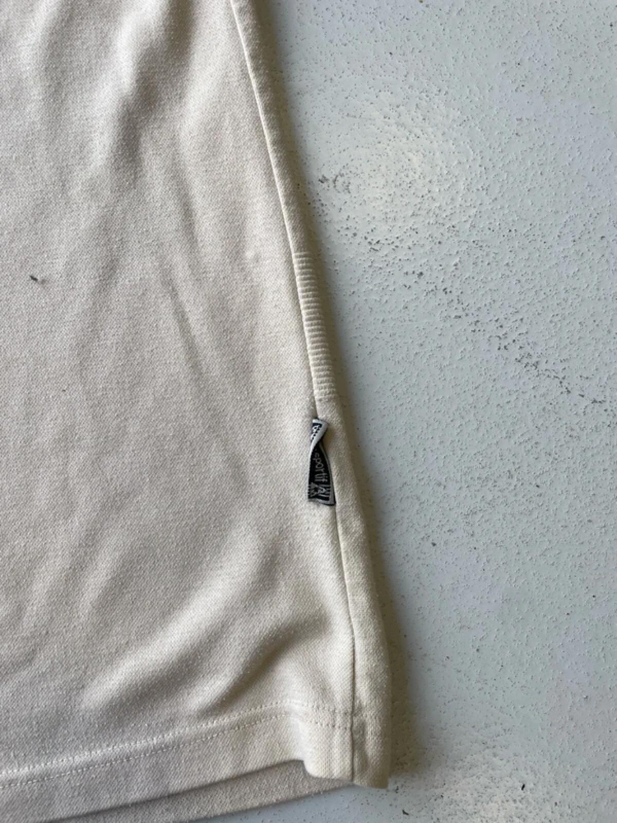 Vintage 90s beige le coq sportif polo shirt