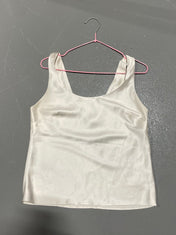 Ivory Satin Cami