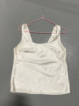 Ivory Satin Cami