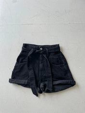 Black Denim Zara Shorts