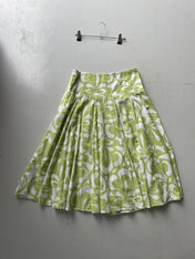 Principles Y2k Low Waisted 70s Print Midi Skirt