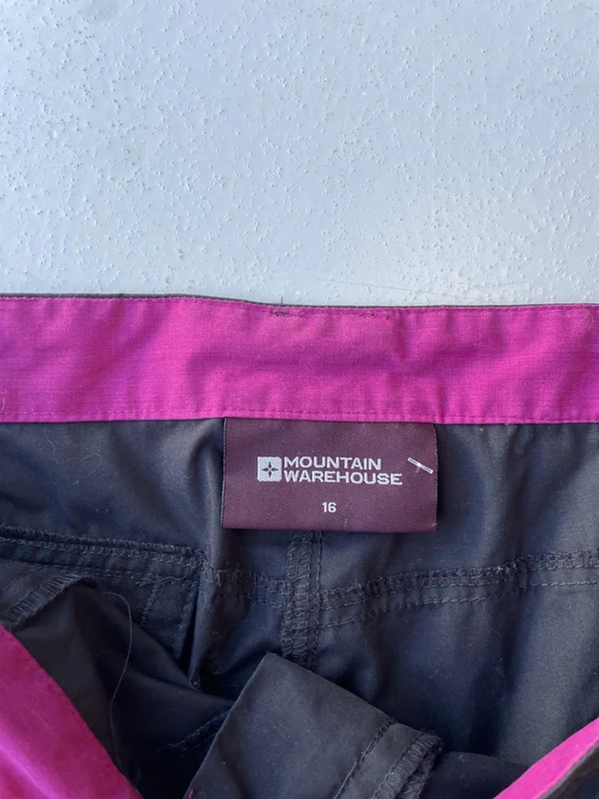 Charcoal grey mountain warehouse wide leg capris