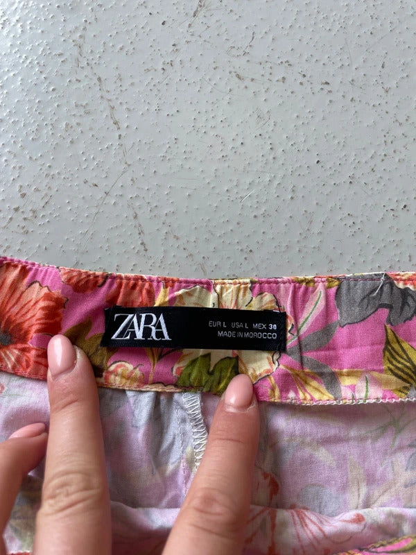 Zara Floral Mini Skort