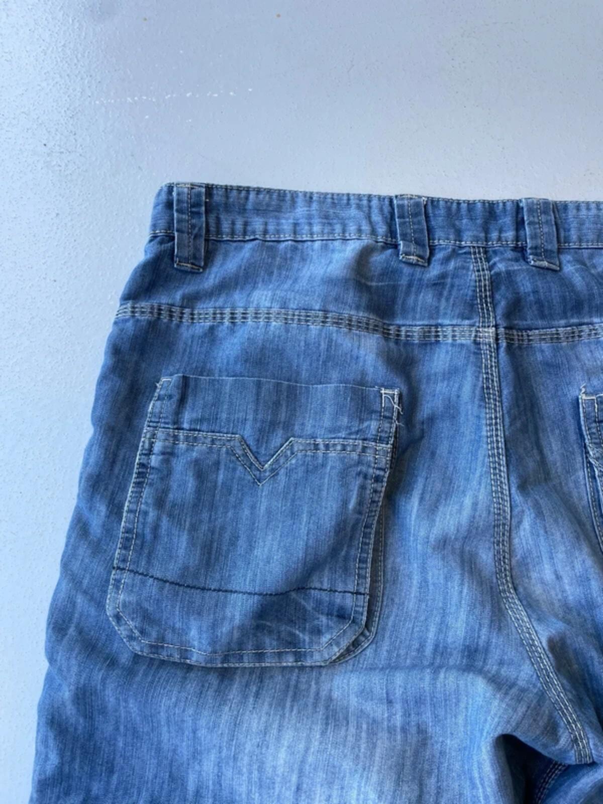 Denim baggy jorts
