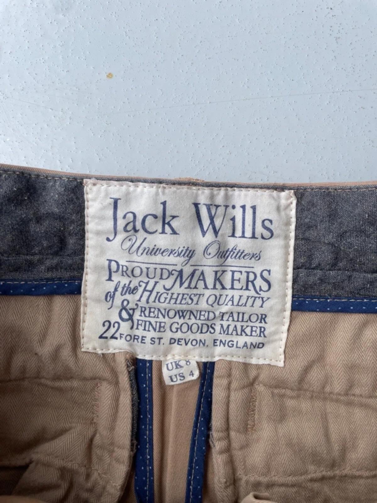 Vintage Y2K brown jack wills cotton shorts