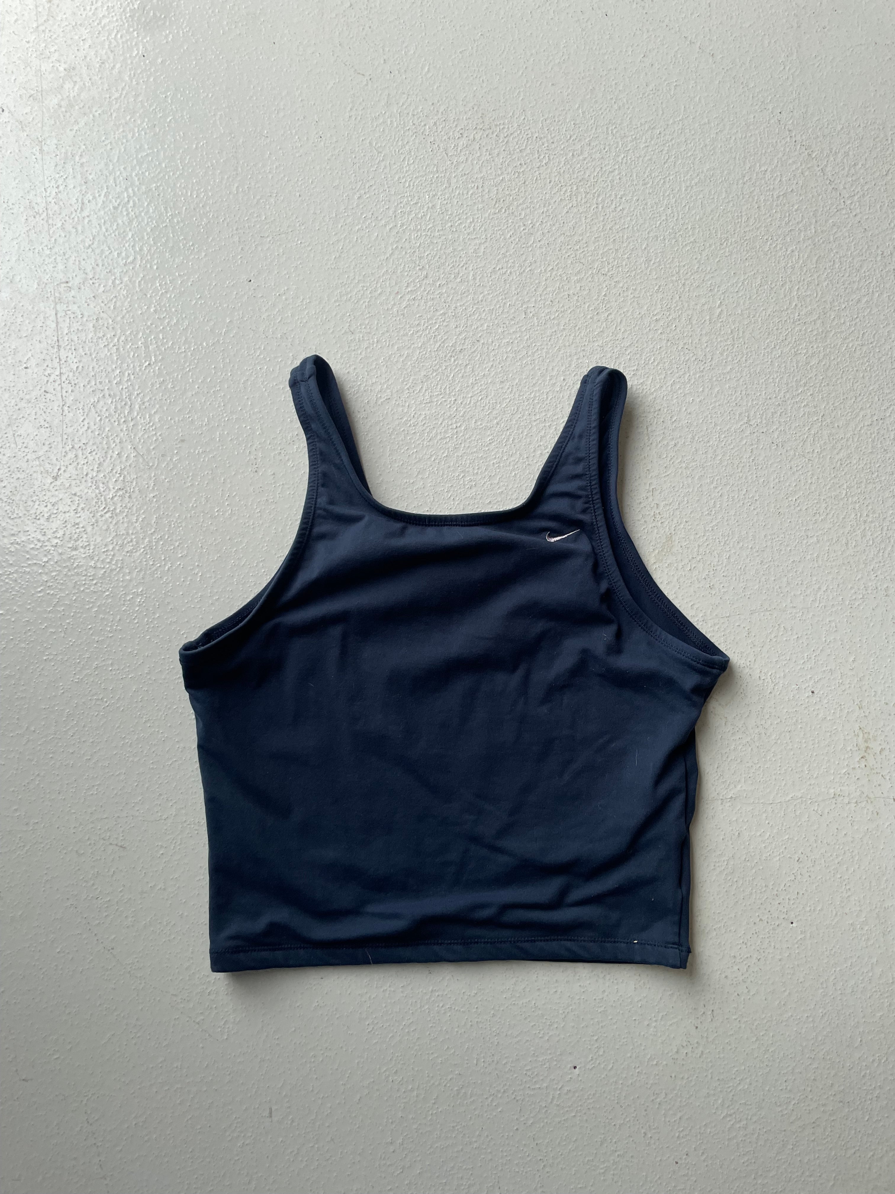 Vintage y2k 90s Nike Navy Tank Top