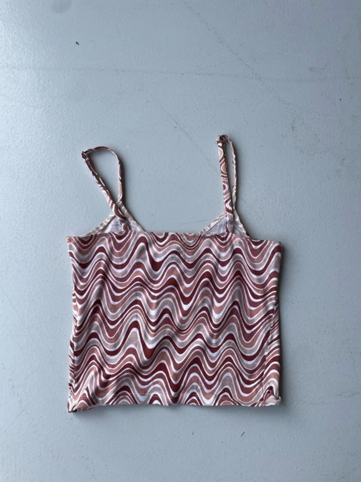 Hollister 70s print cami