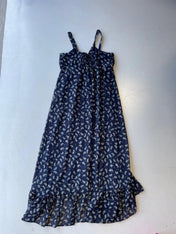 Y2K Peruna navy paisley print maxi dress