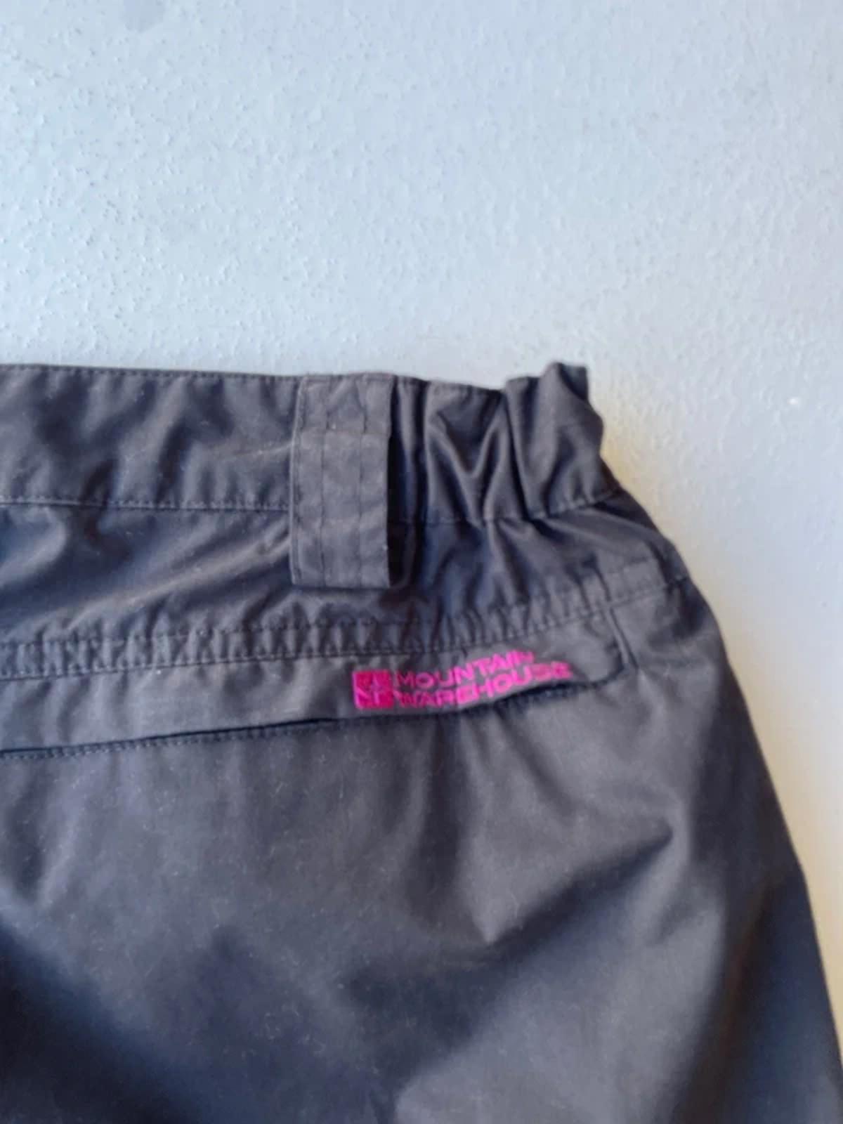 Charcoal grey mountain warehouse wide leg capris