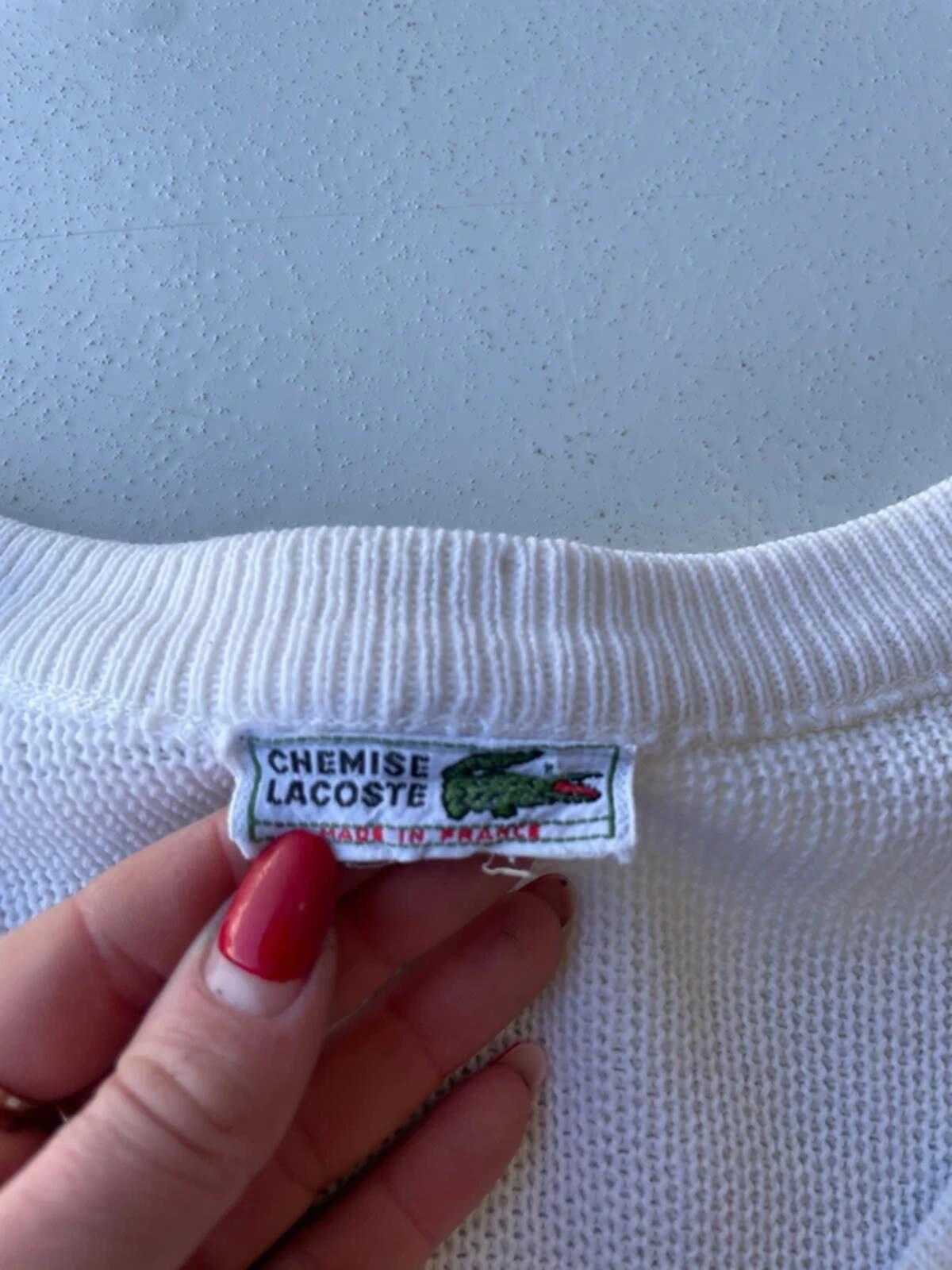 Vintage Y2K Lacoste cardigan