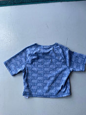 Nike Air pale blue Monogram short sleeve tshirt