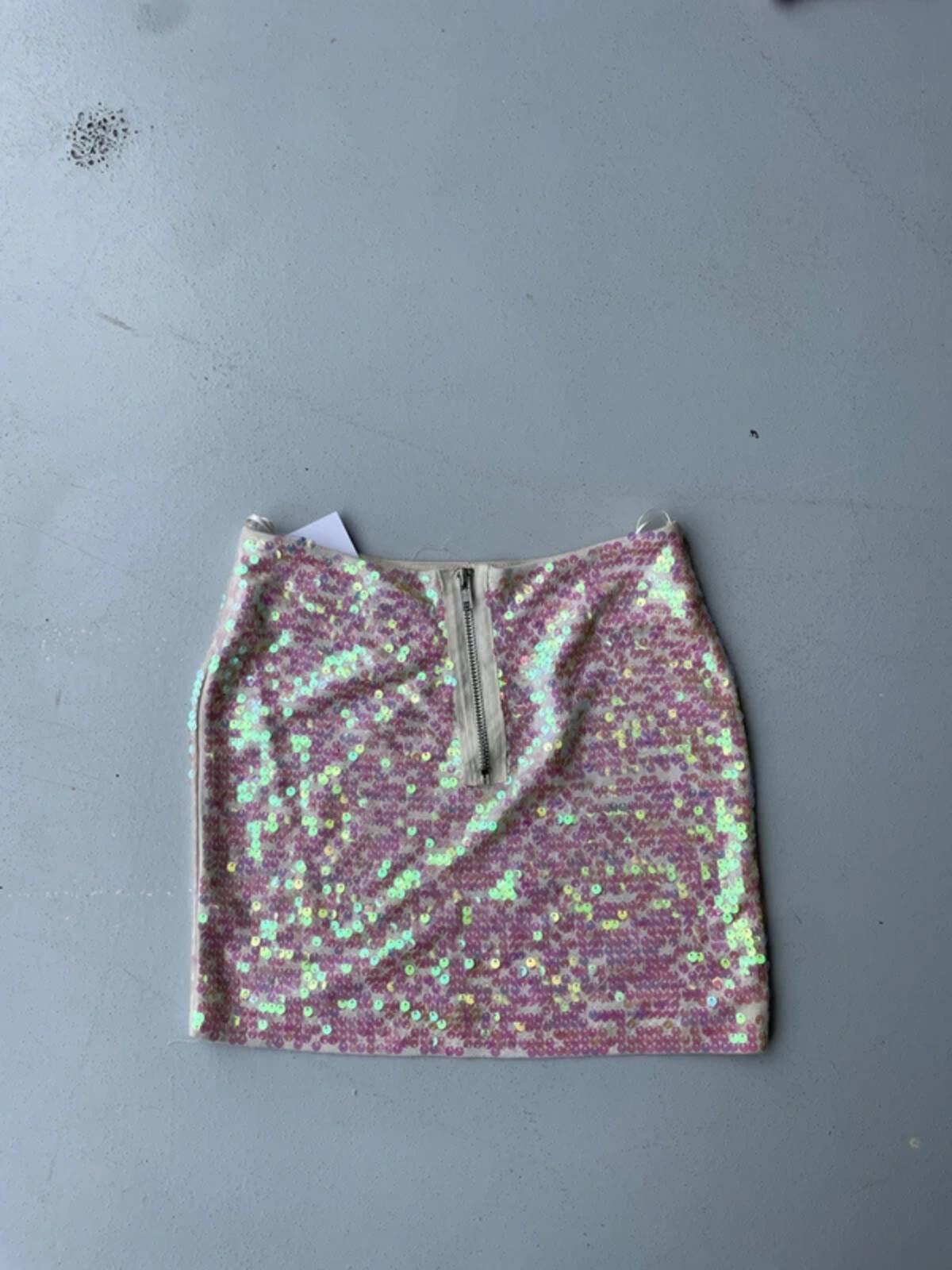 00s Topshop sequin mini skirt