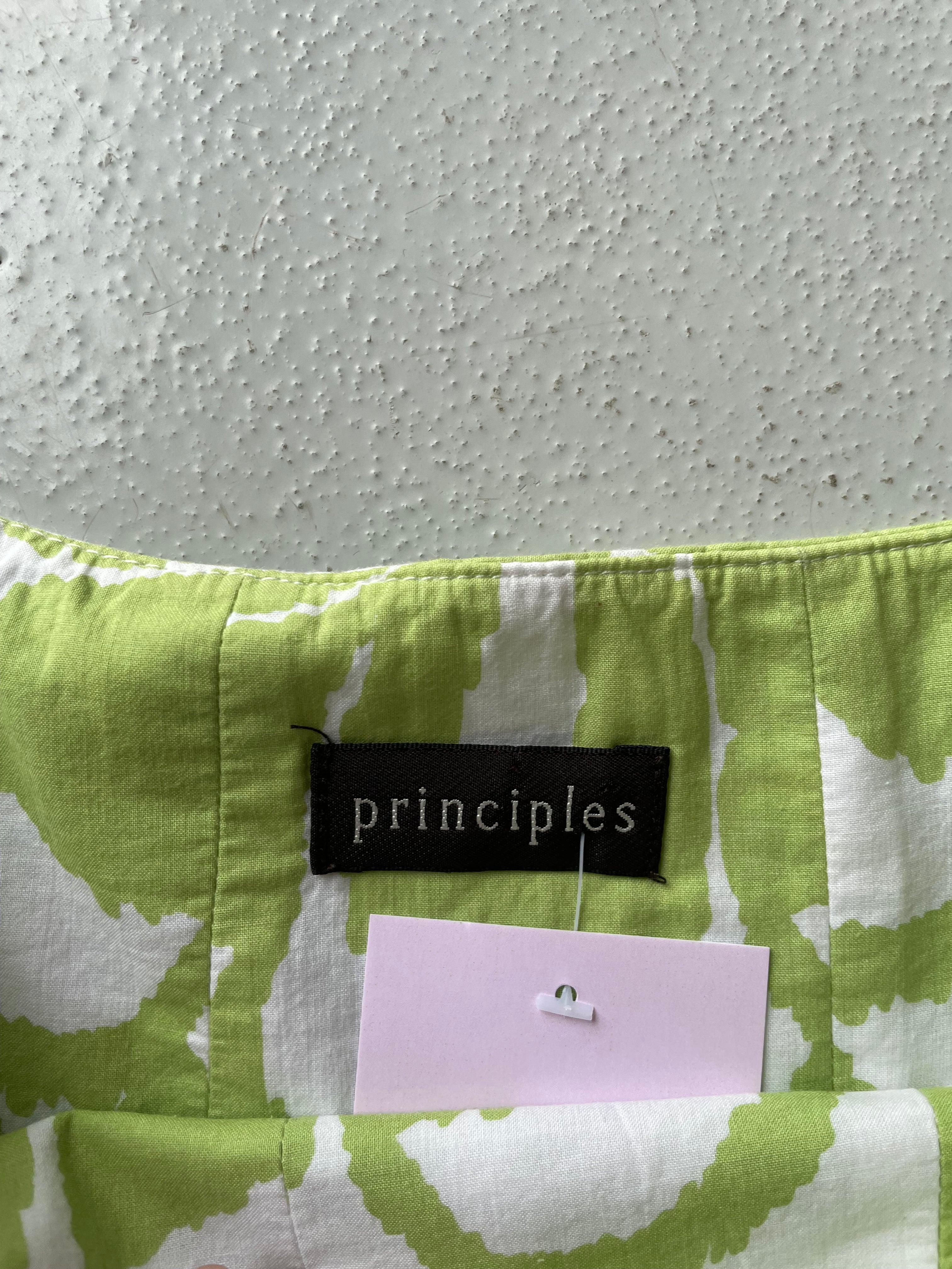 Principles Y2k Low Waisted 70s Print Midi Skirt