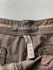 Y2k Brown Cargo Shorts