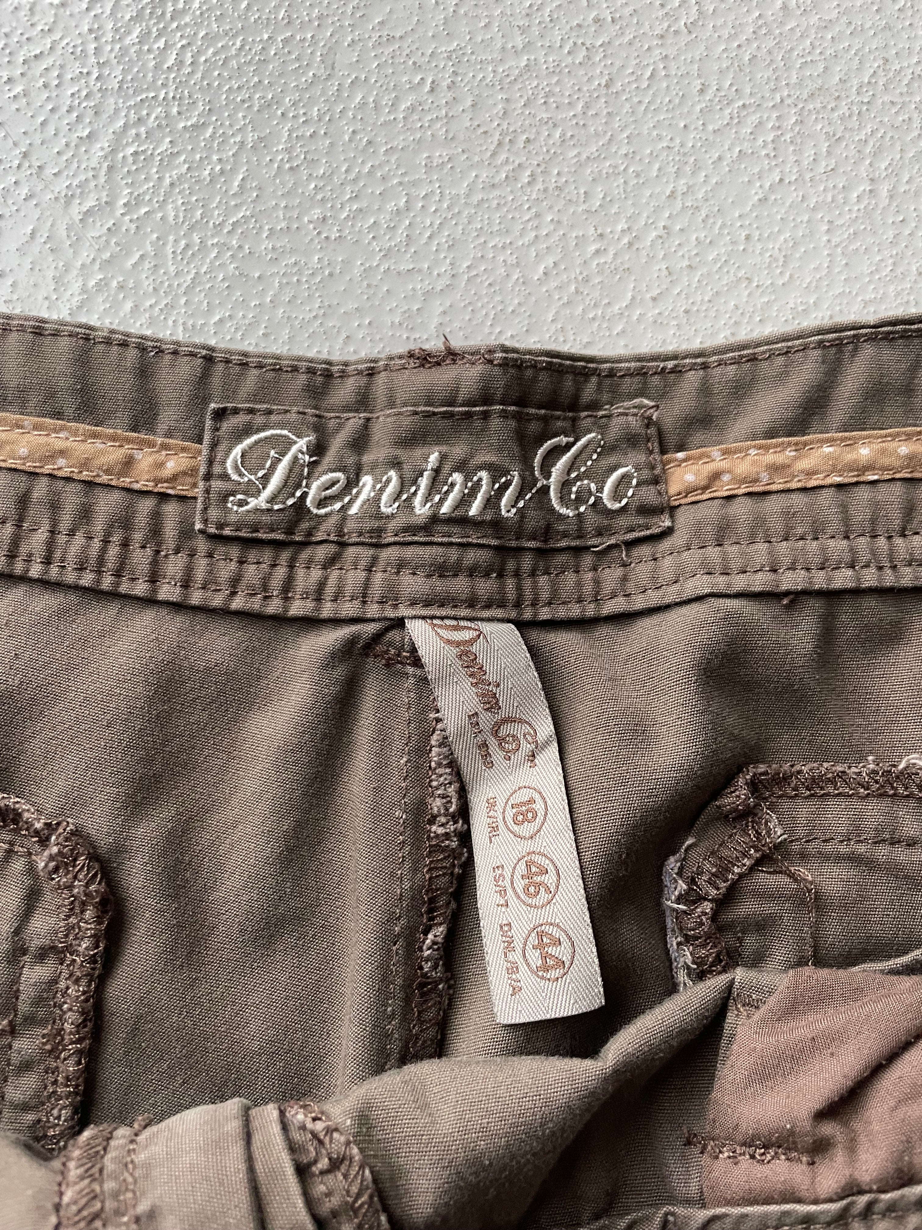 Y2k Brown Cargo Shorts