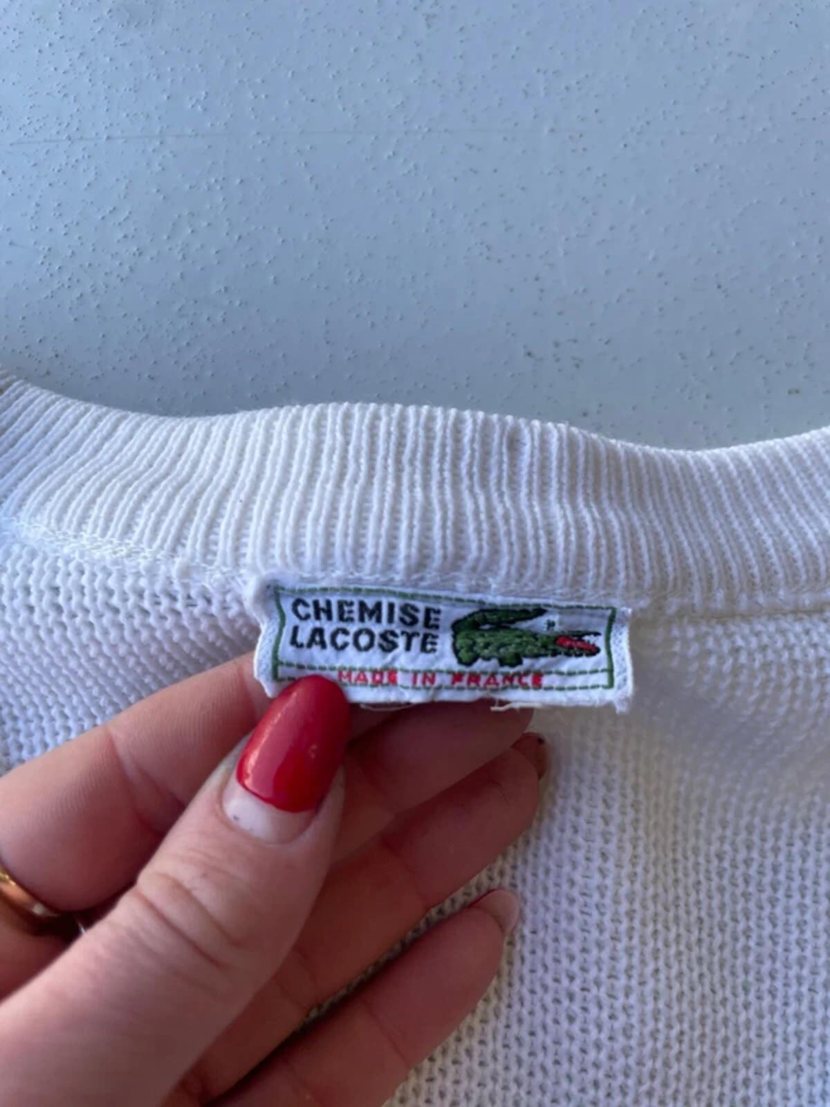 Vintage Y2K Lacoste cardigan