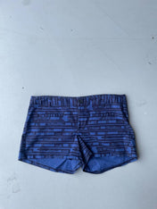 90s gap blue and black geometric print shorts