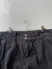 Vintage Y2K Black Dorothy Perkins Cargo Skirt