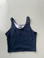 Vintage y2k 90s Nike Navy Tank Top