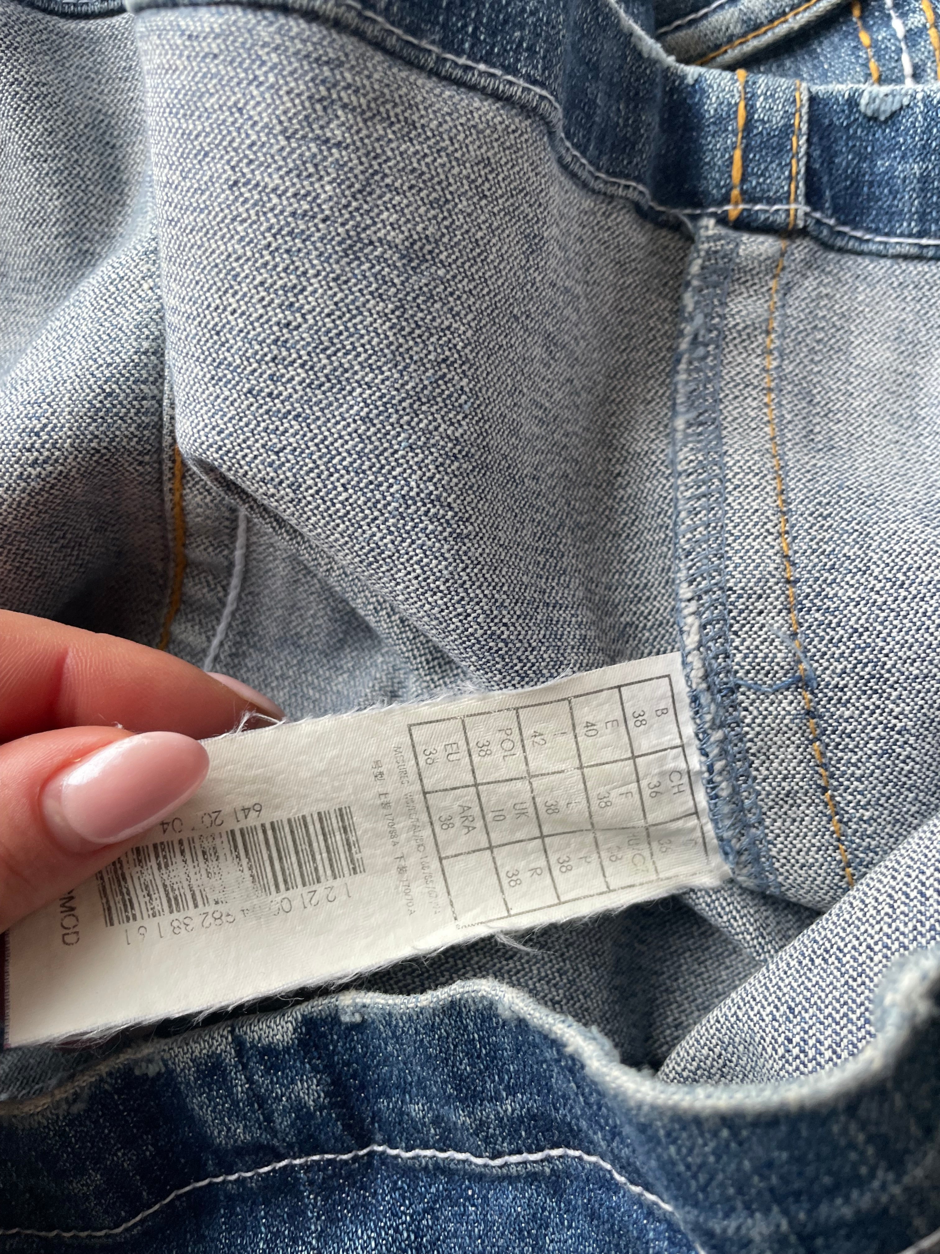 Vintage Y2K Promod Denim Midi Skirt