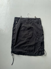 Vintage Y2K Black Dorothy Perkins Cargo Skirt