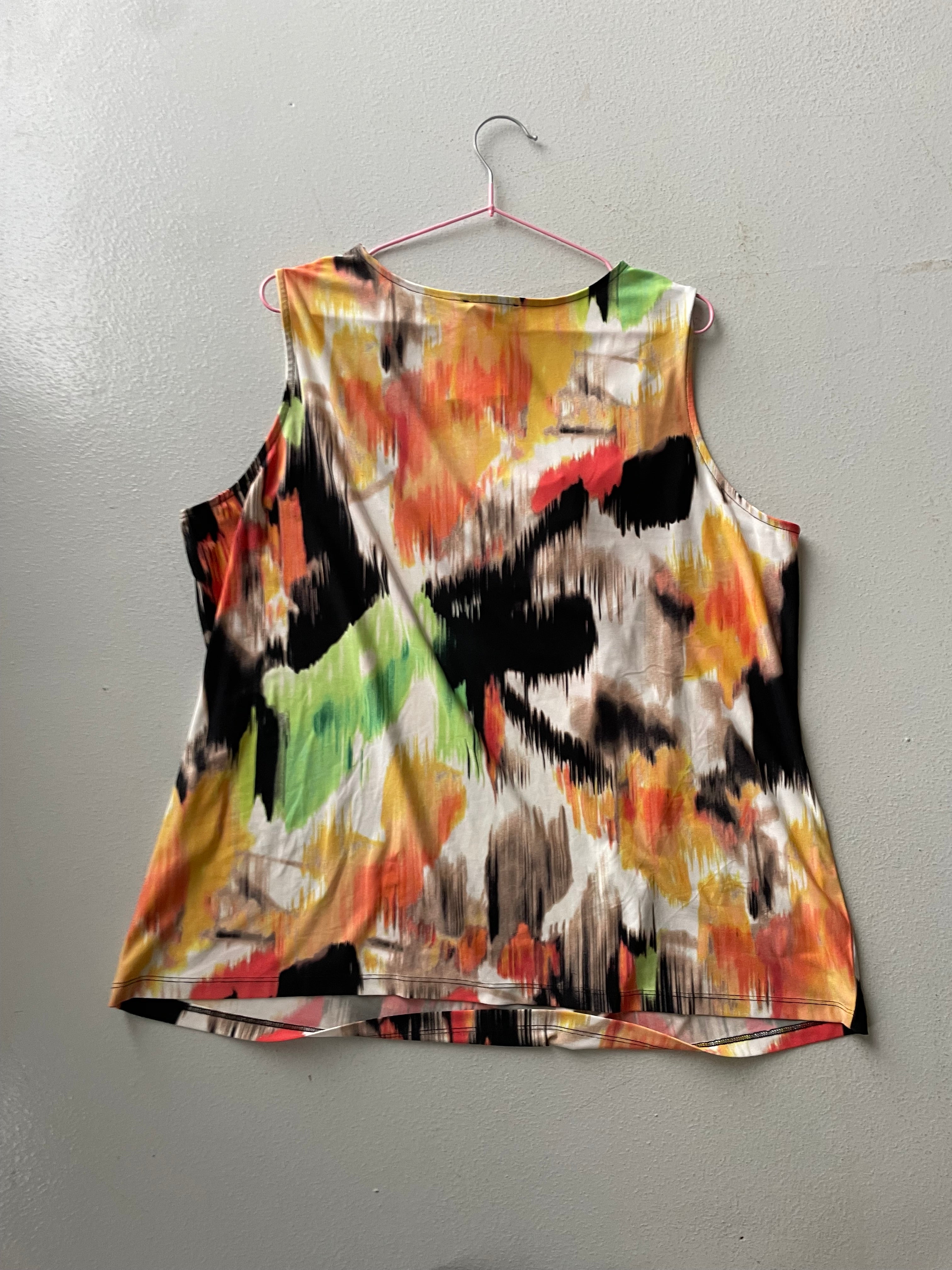 Calvin Klein Y2k Top - Colourful