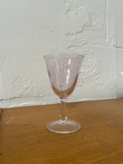 Vintage Multicoloured Iridescent Short Glasses